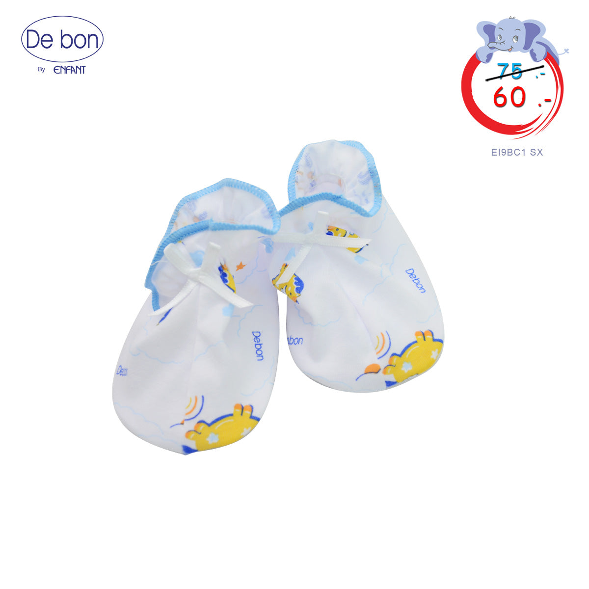 DE BON  ถุงเท้า แรกเกิด-6เดือน ยูนิคอร์น EI9BC1