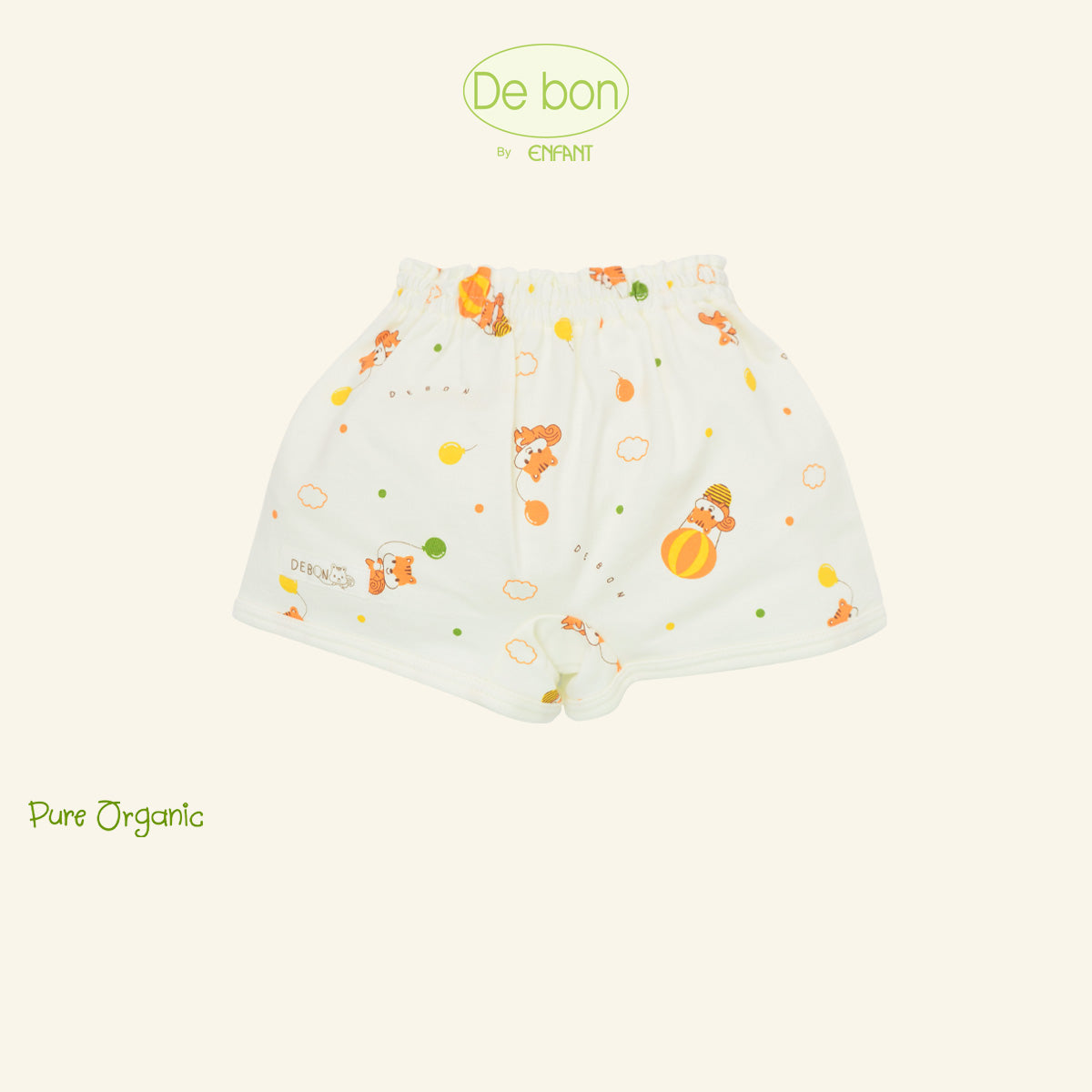 De Bon By Enfant เสื้อแขนสั้น+กางเกงขาสั้น ขายแยกชิ้น ลายกระรอกบอลลูน แรกเกิด - 2ปี EJ2C74+EJ2C75+EJ3C76