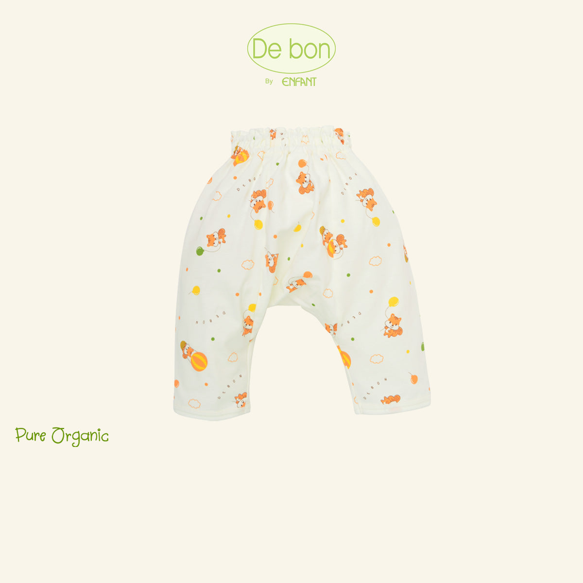 De Bon By Enfant เสื้อแขนยาว+กางเกงขายาว ขายแยกชิ้น ลายกระรอกบอลลูน แรกเกิด - 2ปี EJ2C76+EJ2C77+EJ4C75