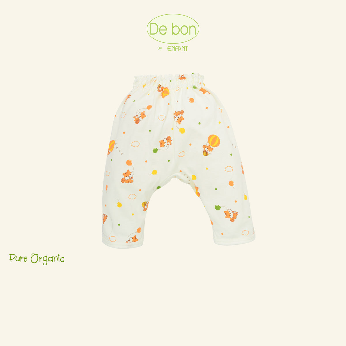 De Bon By Enfant เสื้อแขนยาว+กางเกงขายาว ขายแยกชิ้น ลายกระรอกบอลลูน แรกเกิด - 2ปี EJ2C76+EJ2C77+EJ4C75