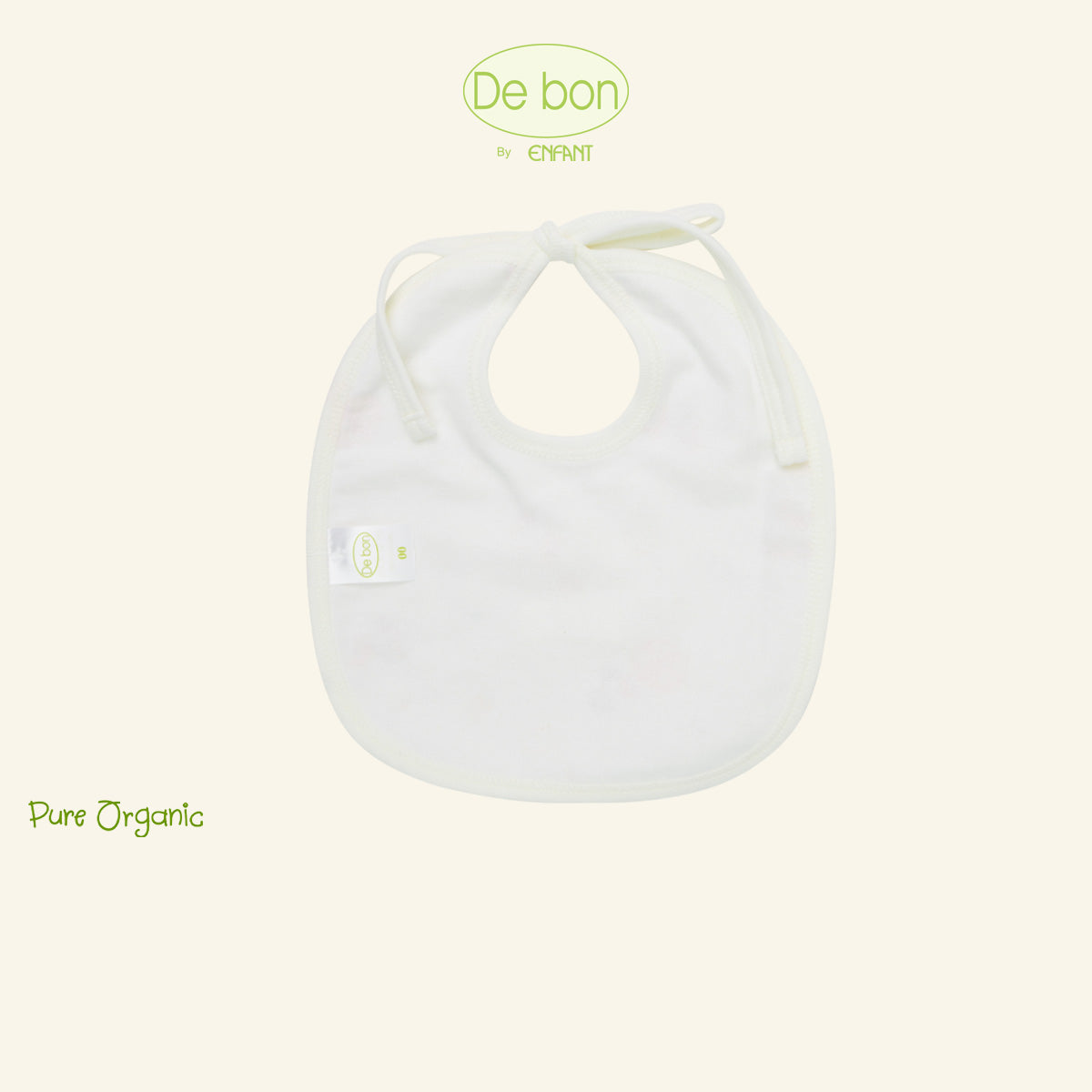 De Bon By Enfant ผ้ากันเปื้อนเด็กอ่อน ลายกระรอกบอลลูน แรกเกิด-2ปี EJ5C70
