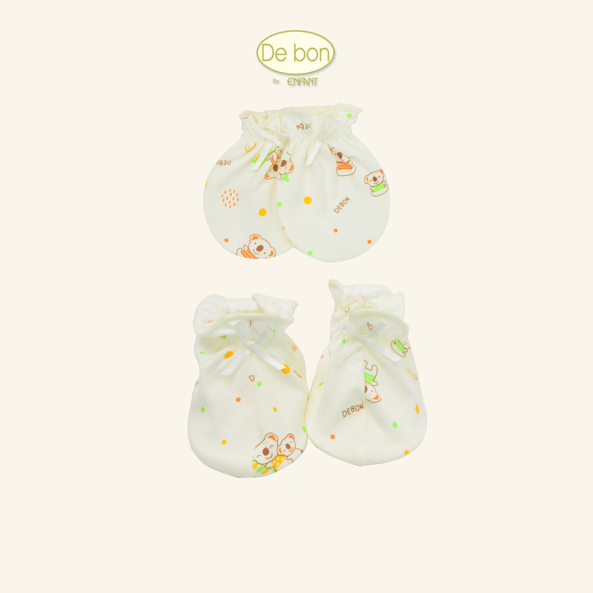 DE BON ถุงมือ-ถุงเท้า (ขายแยกชิ้น) โคอาล่า