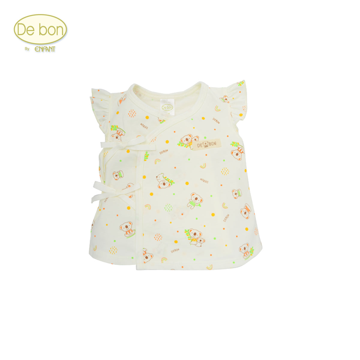 DE BON ชุดเซ็ตเด็กผู้หญิงลายน้องโคอาล่า สำหรับ แรกเกิด - 6 เดือน ผ้ายืด Cotton organic EJ1C52
