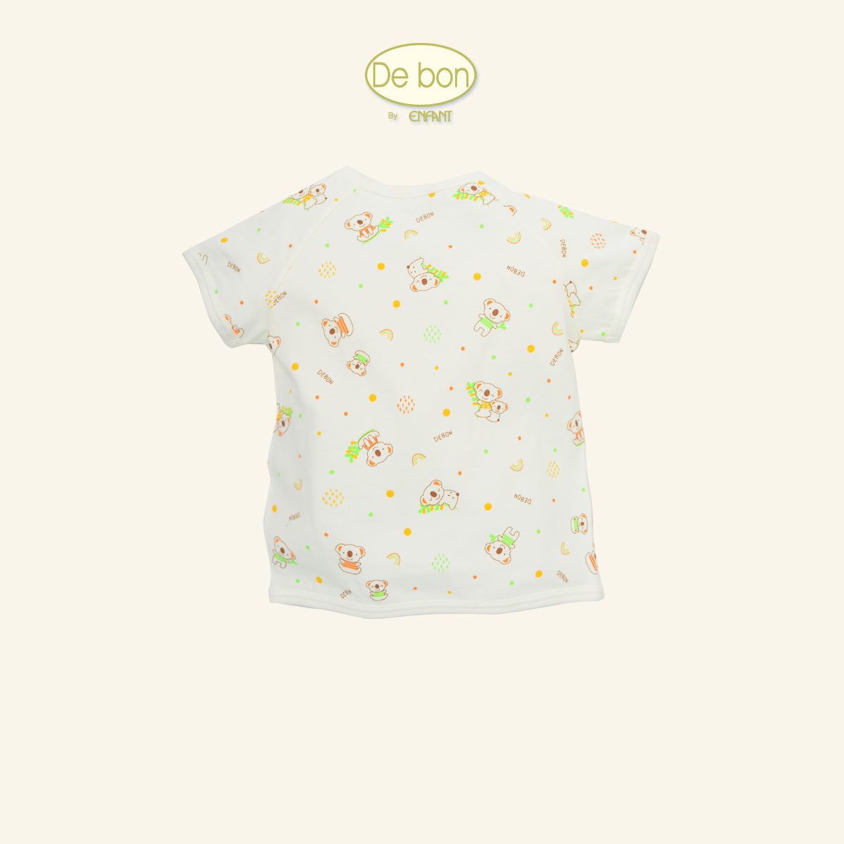DE BON  เสื้อกระดุม/ผูกป้าย/กางเกงขาสั้น โคอาล่า แรกเกิด-2ขวบ