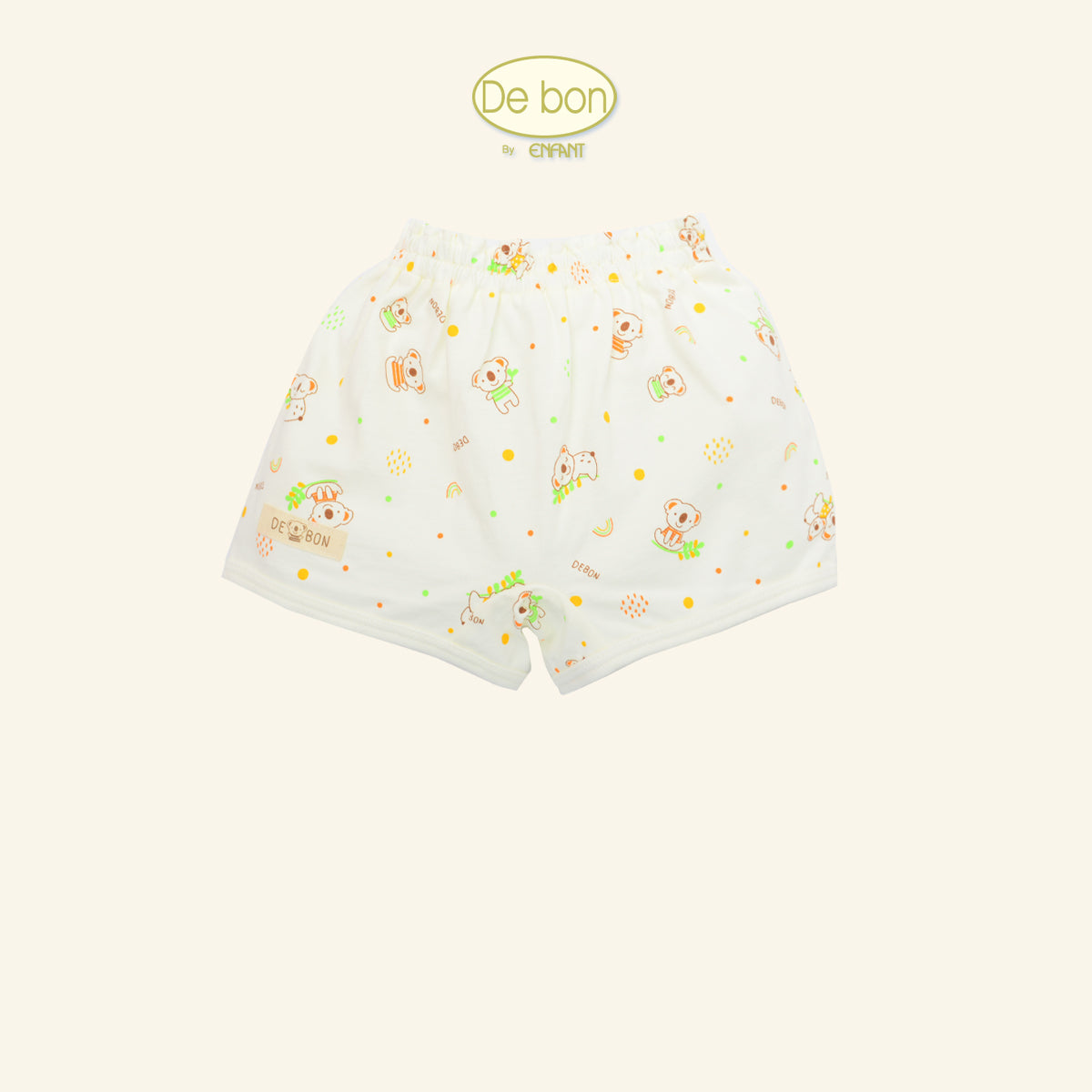 DE BON  เสื้อกระดุม/ผูกป้าย/กางเกงขาสั้น โคอาล่า แรกเกิด-2ขวบ