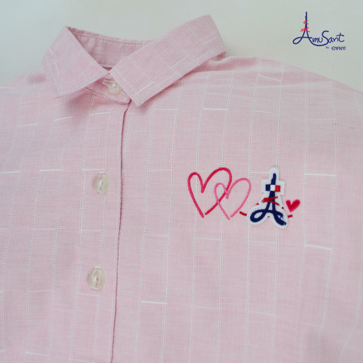 Amusant by Enfant เสื้อครอปเด็กโต EK2J60