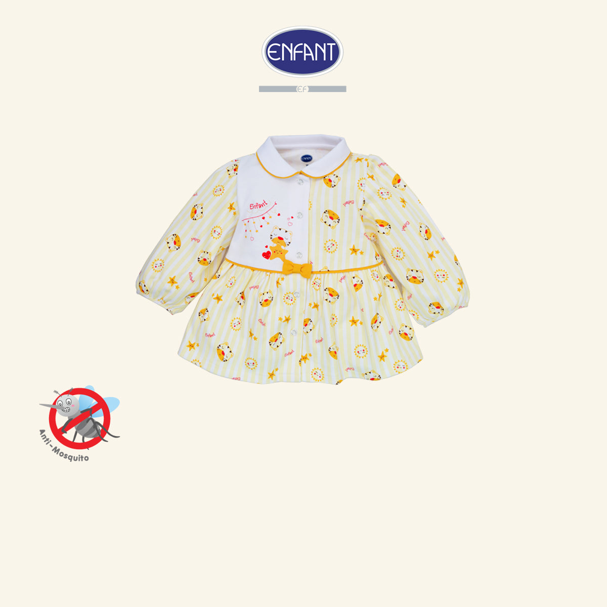 ENFANT – ENFANT – ชุดนอนเด็กผู้หญิงแขนยาว + ขายาว  EN1I57