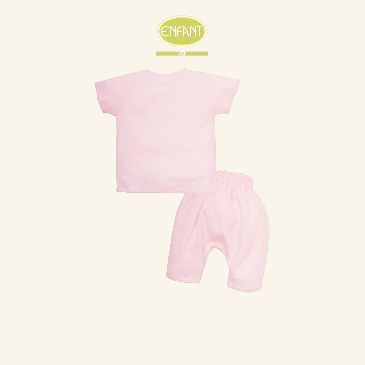 ENFANT ชุดกระดุมแขนสั้น 3เดือน-2ขวบ ฟ้า-ชมพู รุ่นER1R94