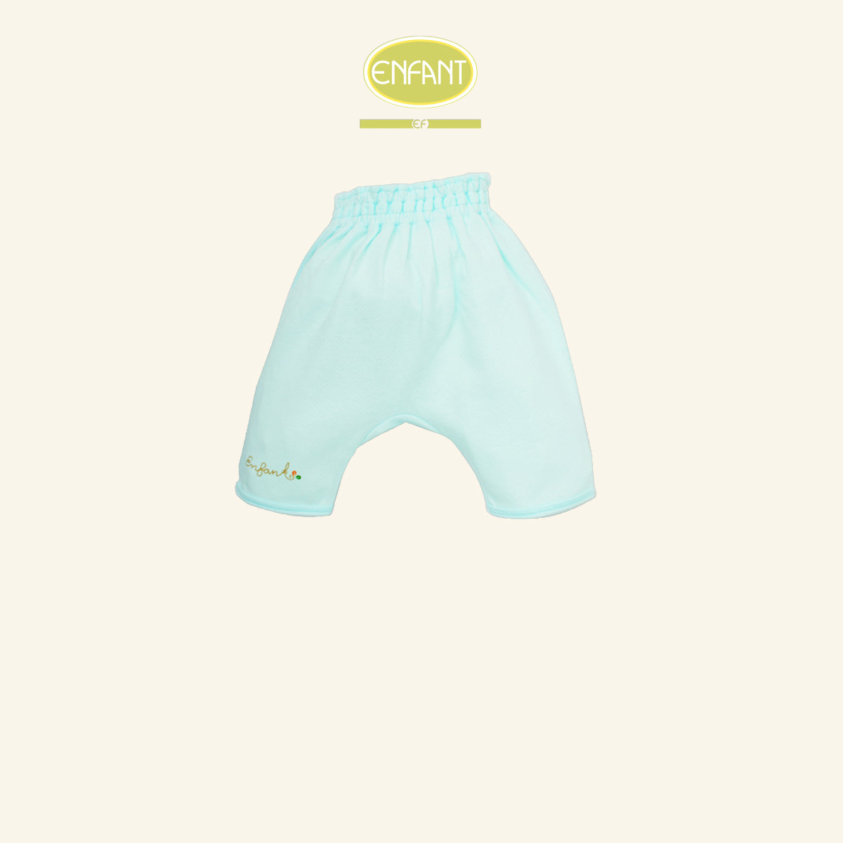 ENFANT ชุดเสื้อผูกป้าย  แรกเกิด-6เดือน ลายนกน้อย ฟ้า  รุ่นER1R95