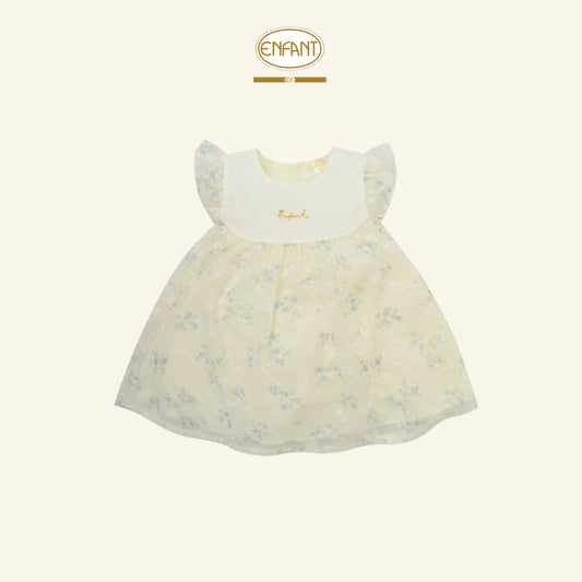 ENFANT เดรสสวยงาม ดอกไม้ 6-12เดือน EF4ER0