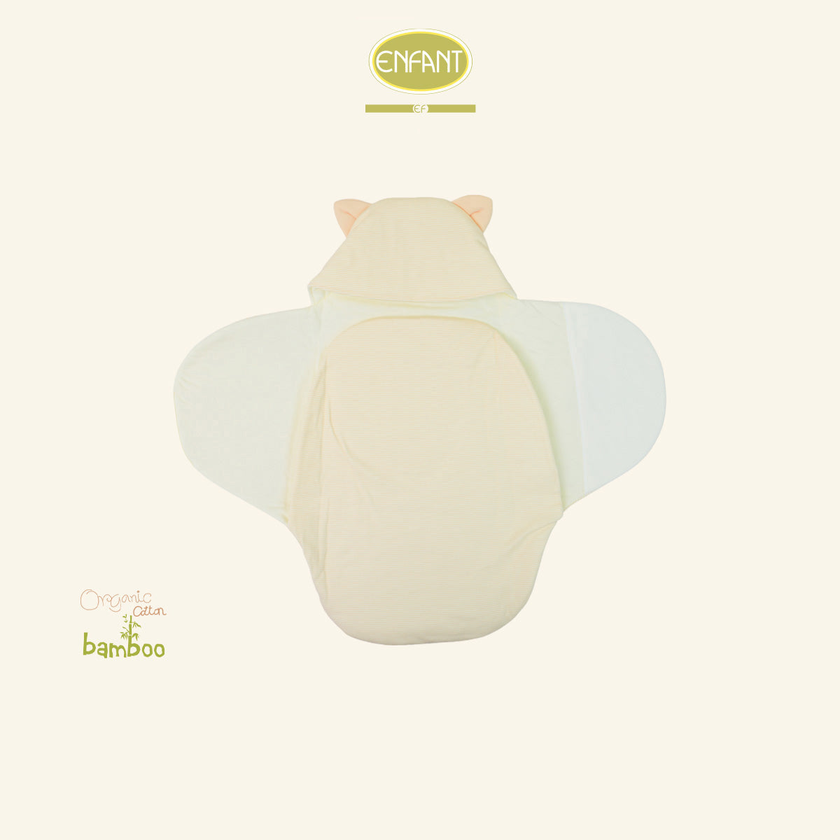 ENFANT GREEN ผ้าห่อตัวสำเร็จรูป สำหรับแรกเกิด  ER6S55
