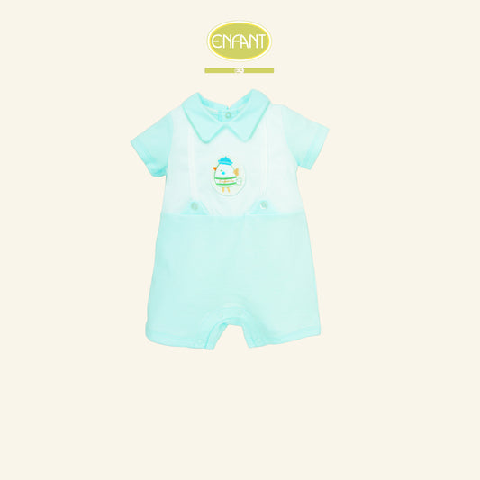 ENFANT ชุดบอดี้สูท แรกเกิด-1ขวบ ลายนกน้อย ฟ้า รุ่นER8R91