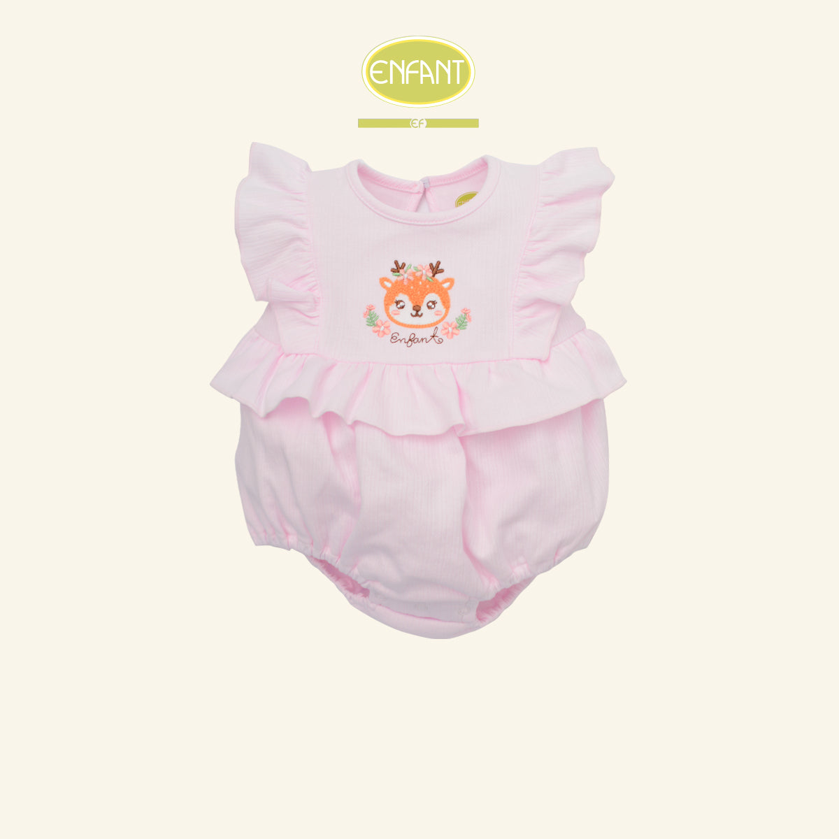 ENFANT ชุดบอดี้สูท แขนกุด กวาง 0-6เดือน ER8S42