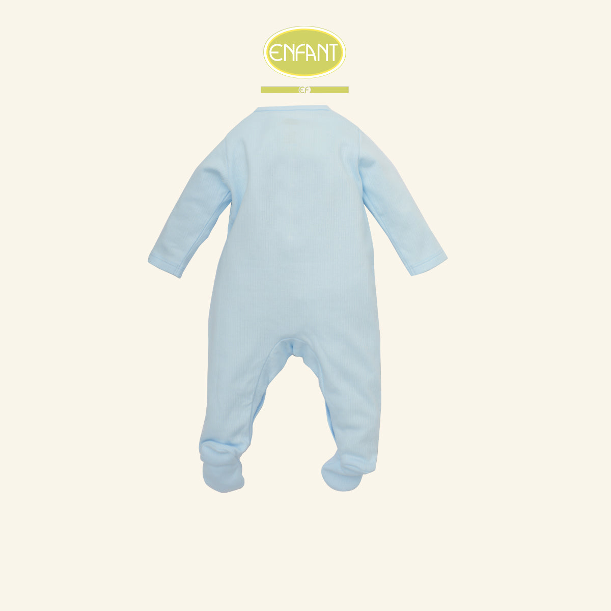 ENFANT ชุดบอดี้สูท คลุมเท้า สัตว์น้อย ฟ้า ER8S44