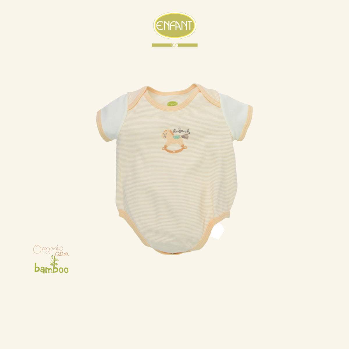 ENFANT ชุดบอดี้สูท ผู้ชาย ลายม้าโยกสุดคิวท์ ER8S50