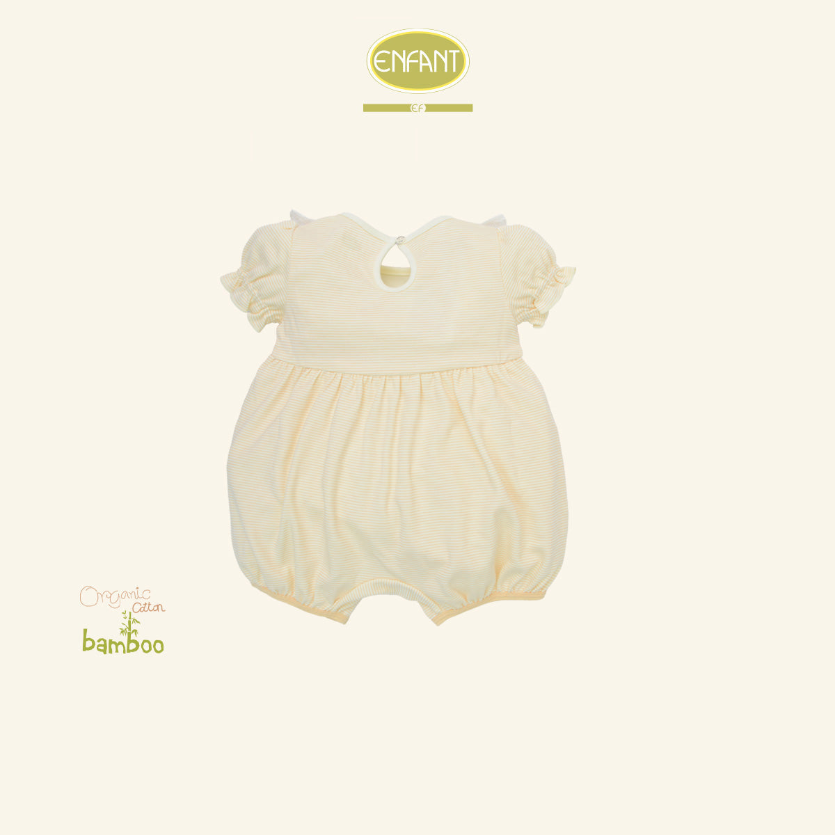 ENFANT ชุดบอดี้สูท ผู้หญิง แต่งระบายลูกไม้ ลายม้าโยกสุดคิวท์ ER1S53