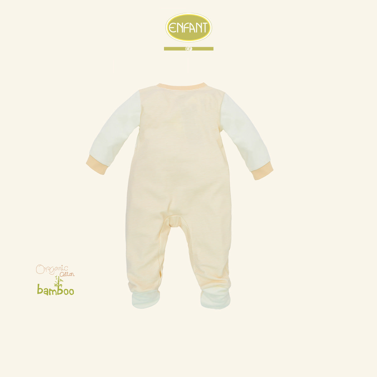 ENFANT ชุดบอดี้สูทแขนยาวขายาว คลุมเท้า ผู้ชาย ลายม้าโยกสุดคิวท์ ER8S54