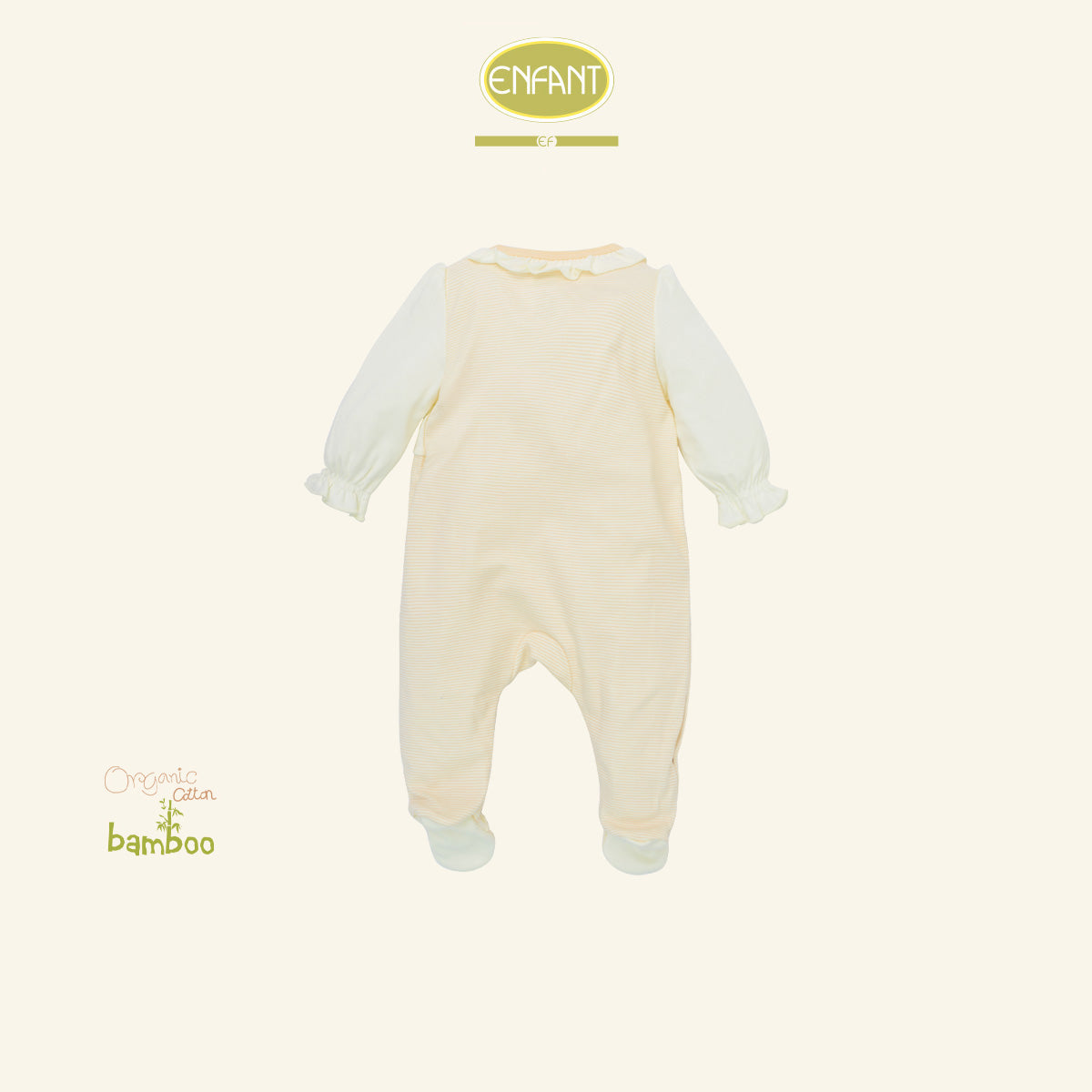 ENFANT ชุดบอดี้สูทแขนยาวขายาว คลุมเท้า ผู้หญิง ลายม้าโยกสุดคิวท์ ER8S56