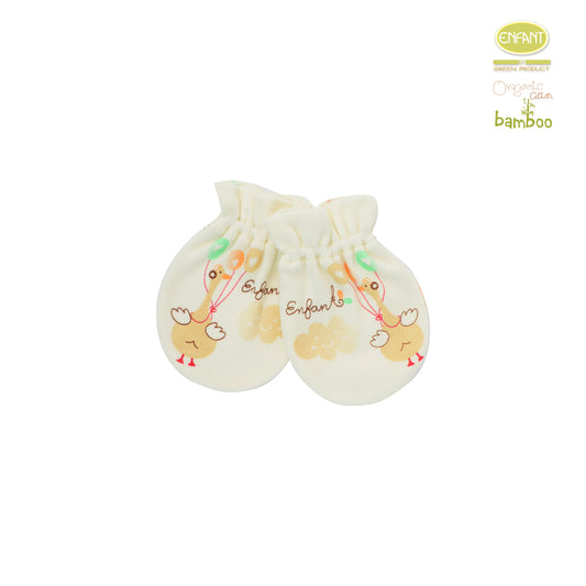 Enfant Green ถุงมือ-ถุงเท้าลายห่านน้อยน่ารัก Freesize