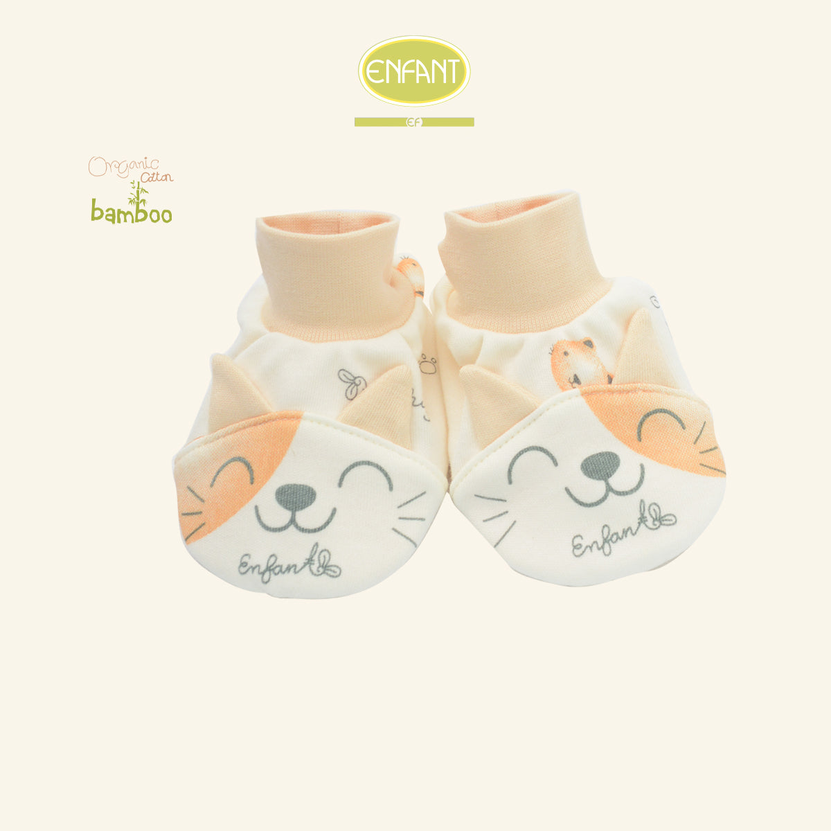 ENFANT GREEN ถุงมือ-ถุงเท้า(แยกชิ้น)  แมวเหมียว ER9S30-ER9S31