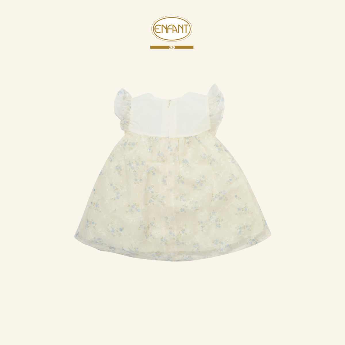 ENFANT เดรสสวยงาม ดอกไม้ 6-12เดือน EF4ER0