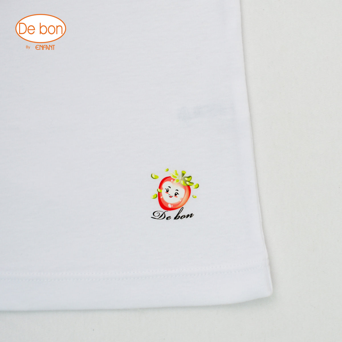 DE BON   เสื้อกล้ามเด็กหญิง 1 แพ็ค2ตัว ลายผลไม้  2-8ขวบ รุ่นEV2R20