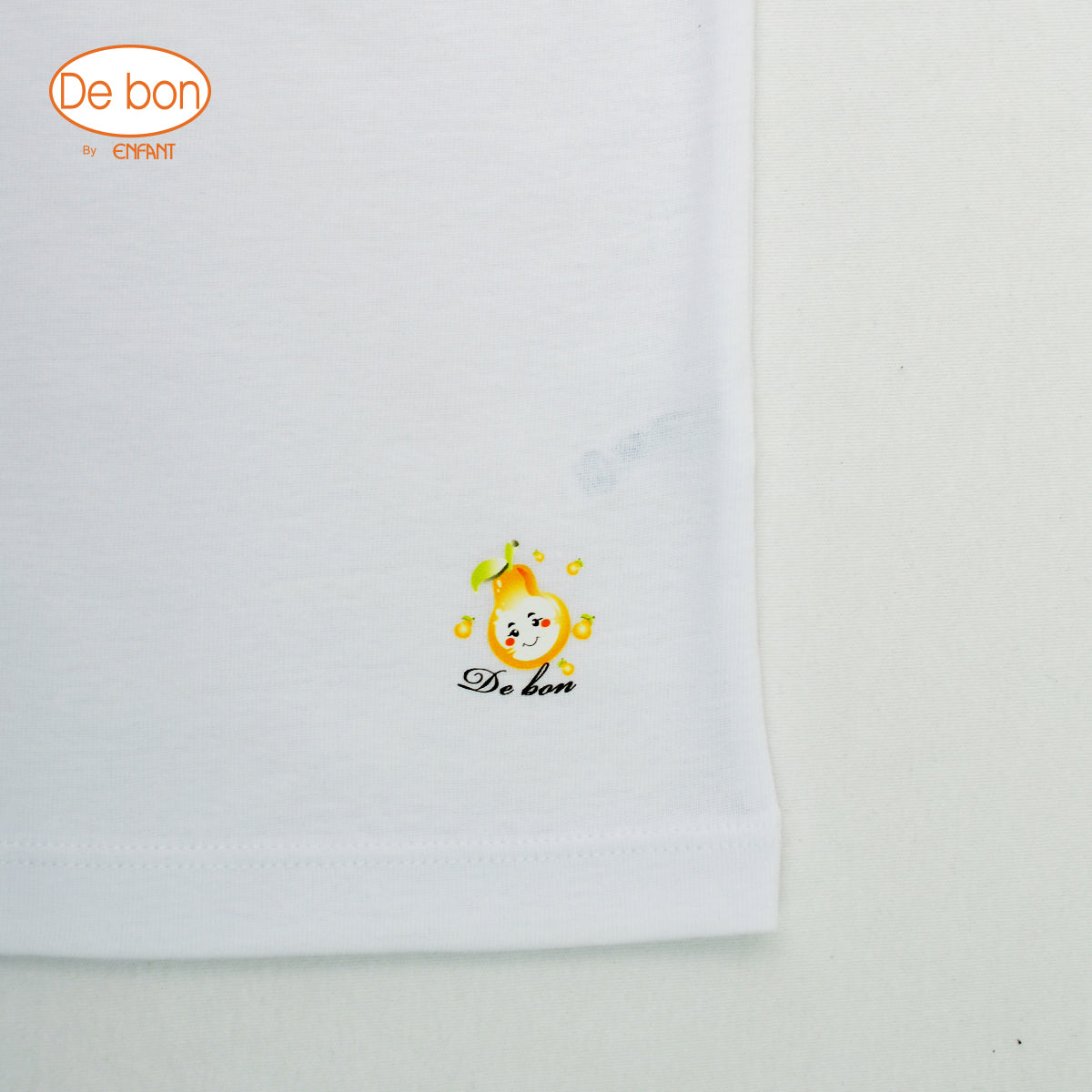 DE BON   เสื้อกล้ามเด็กหญิง 1 แพ็ค2ตัว ลายผลไม้  2-8ขวบ รุ่นEV2R20