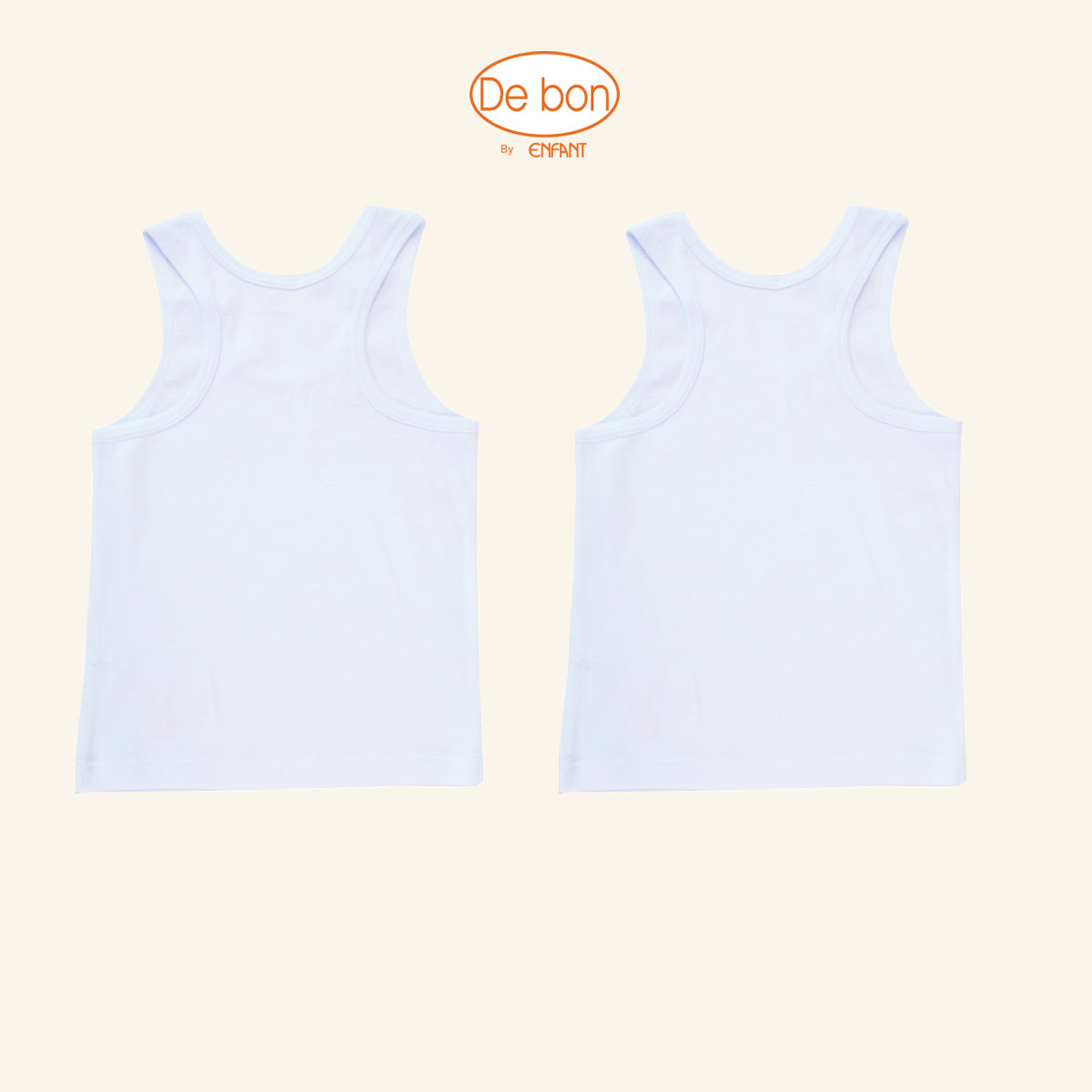 De bon เสื้อกล้าม & บ็อกเซอร์เด็ก (ขายแยกช้ิ้น) สำหรับเด็ก 1 ปี - 10 ปี EV2S30, EV3S60