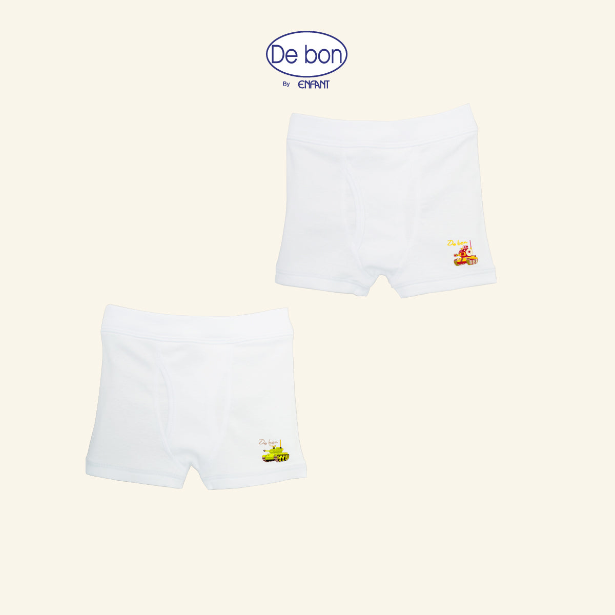 de bon by Enfant กางเกงบอกเซอร์เด็กชาย แพ็ค 2 ตัว EV3P60+EV3R60+EV3R61