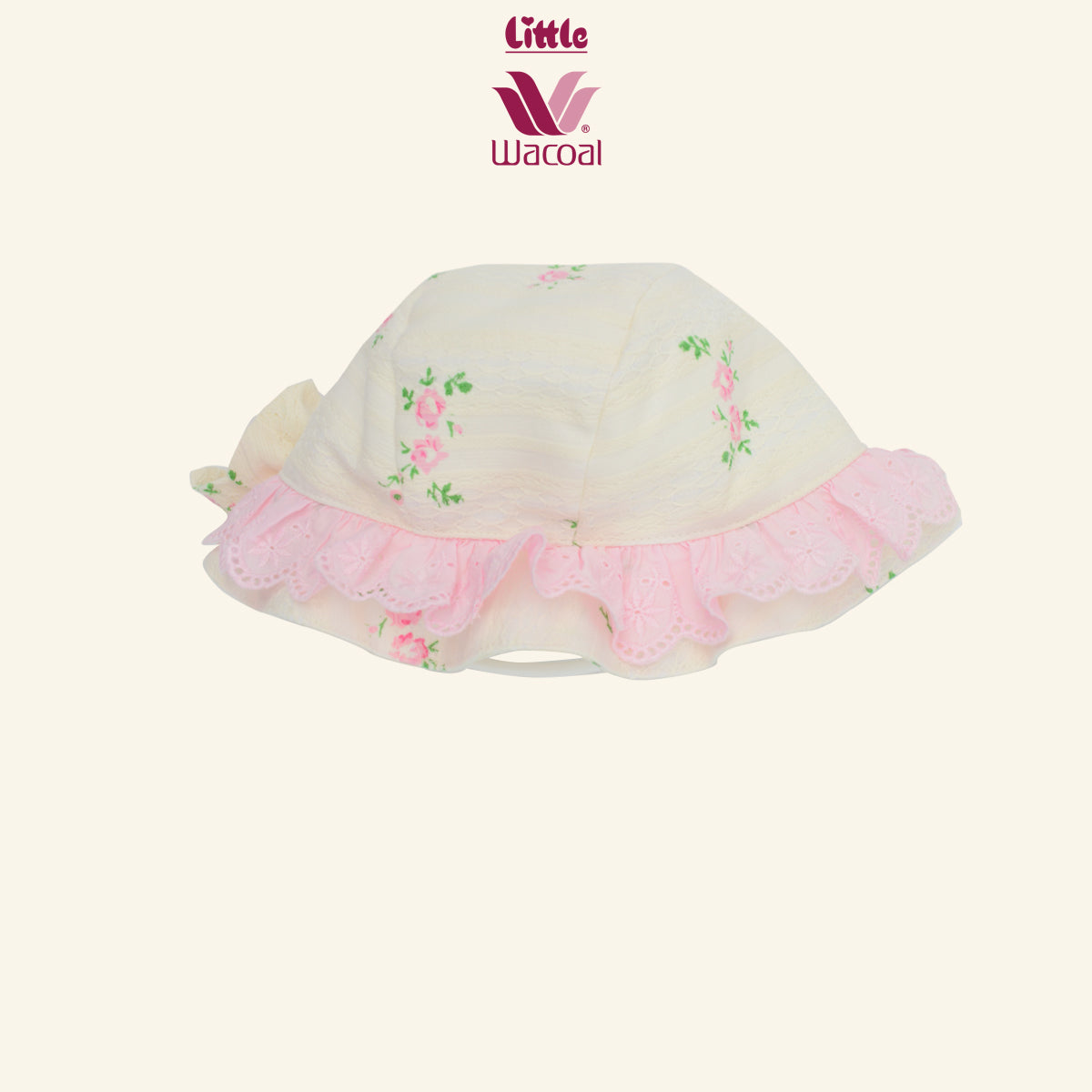 LITTLE WACOAL หมวกน่ารัก  3เดือน-2ปี  2สี LA7BF5