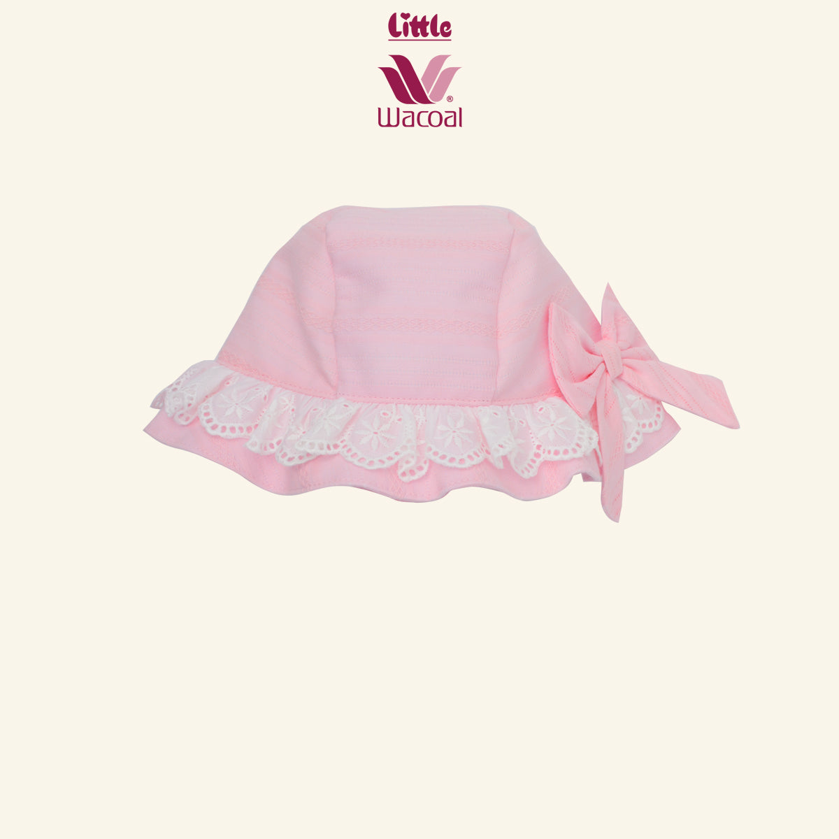 LITTLE WACOAL หมวกน่ารัก  3เดือน-2ปี  2สี LA7BF5