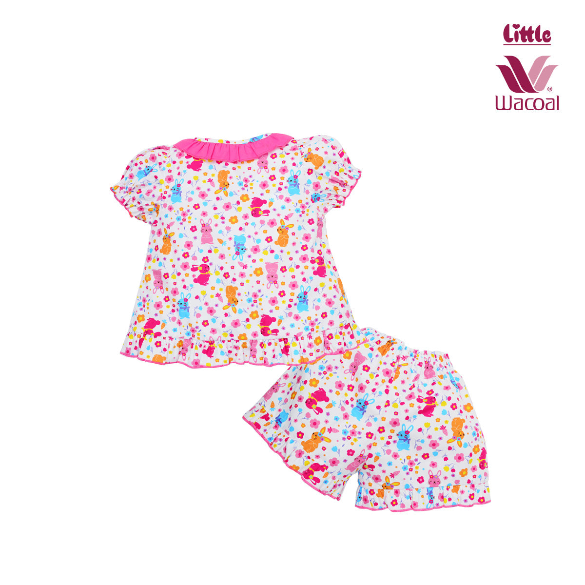 Little Wacoal ชุดเสื้อ-กางเกง สำหรับเด็กโต6เดือน-8ขวบ LB1BC0