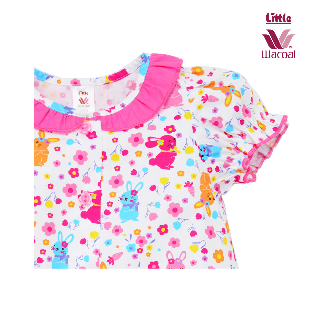 Little Wacoal ชุดเสื้อ-กางเกง สำหรับเด็กโต6เดือน-8ขวบ LB1BC0
