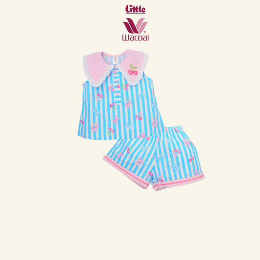 Little Wacoal ชุดเสื้อผ้าเด็กหญิง สำหรับ 1 - 8 ขวบ LB1BD0