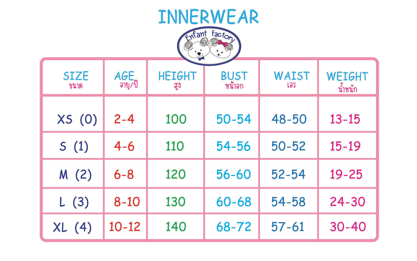 AMUSANT เสื้อบังทรงเด็กหญิง สำหรับ 6- 12 ขวบ