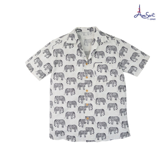 Amusant  by Enfant เสื้อฮาวายผู้ใหญ่ EK9J20