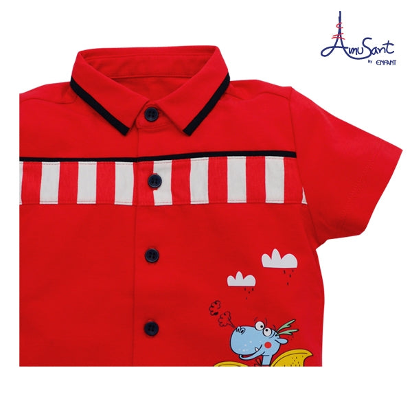 Amusant by Enfant เสื้อเชิ้ตเด็กผู้ชาย