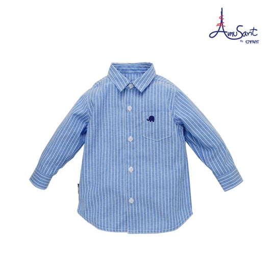 Amusant by Enfant  เสื้อเชิ้ตลายริ้ว